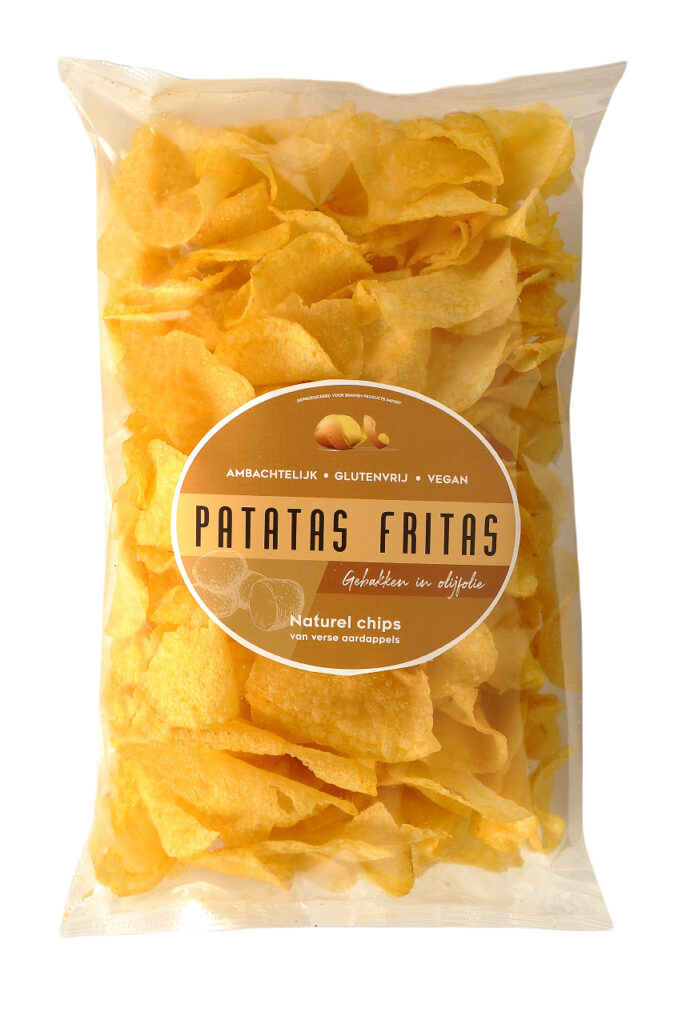 Patatas Fritas Naturel Chips Vrijstaand