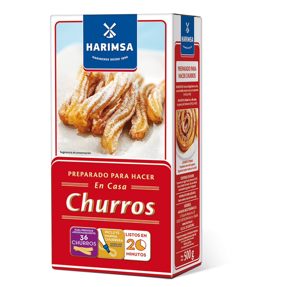 Verpakking Churros